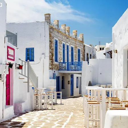 Naxos Central Room Superior Double Room Balcony 200M From St, George Beach City Views Saint George Villa *