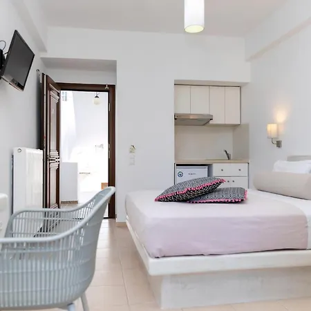 Naxos Central Room Superior Double Room Balcony 200M From St, George Beach City Views Saint George